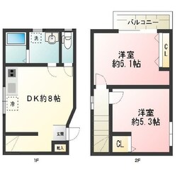 メゾネットＴ＆Ｓの物件間取画像